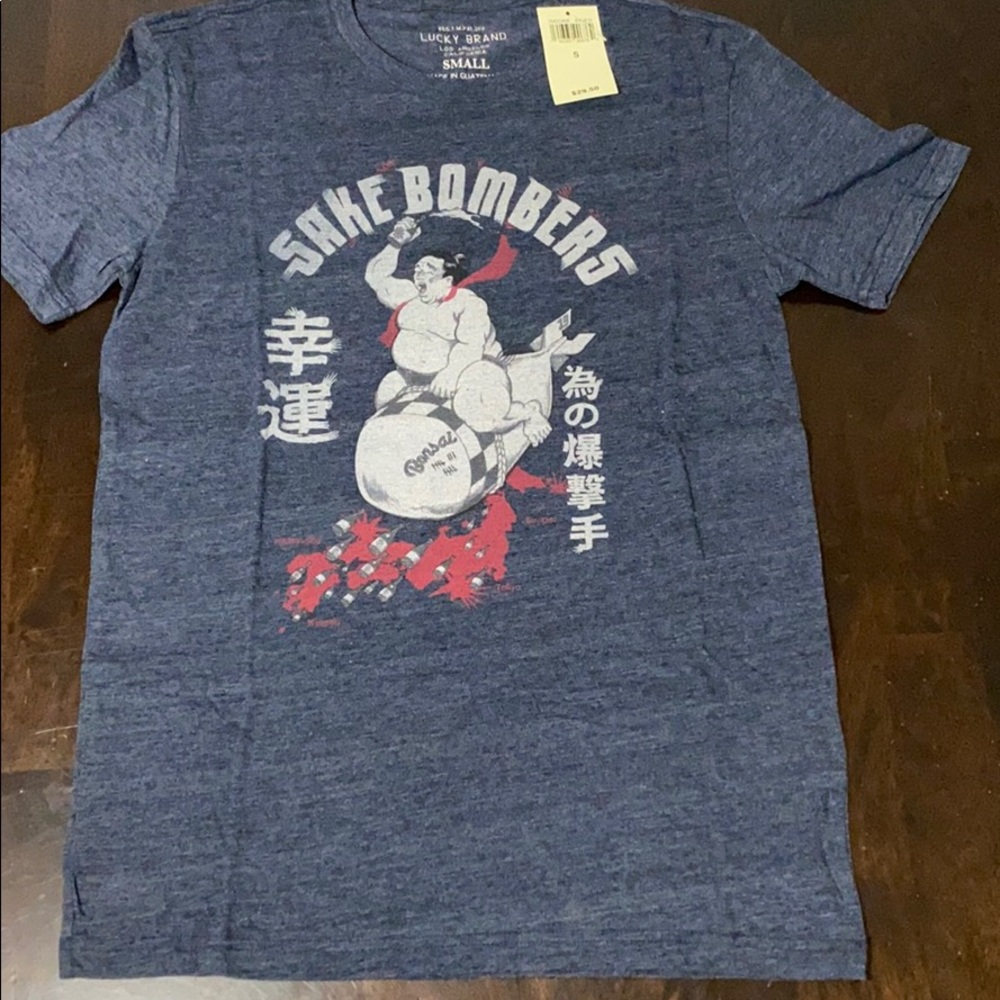 NEW! Lucky Brand Men’s Sumo T-shirt SIZE S